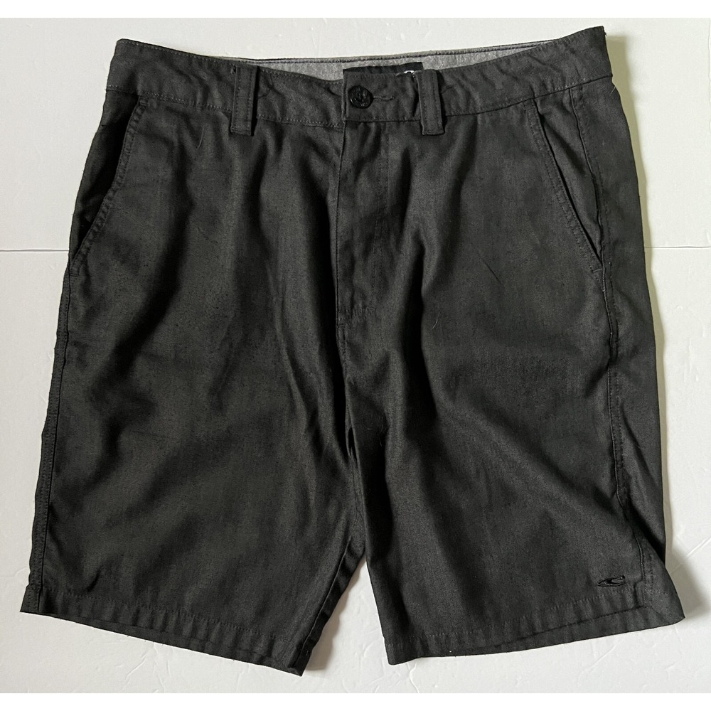 O'NEILL - Men's Dark Gray Polyester Chino Shorts - Size‎ 32x10